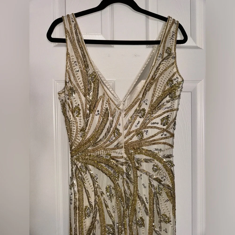 👗NWT! Mac Duggal Sequin & Bead Dress - Picture 11 of 16